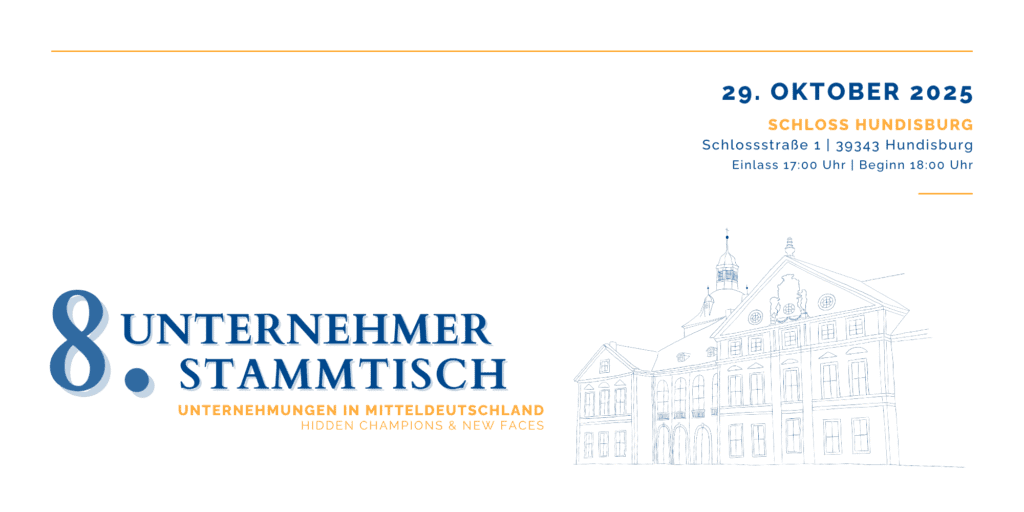 8. Unternehmerstammtisch Sachsen-Anhalt – Rückblick